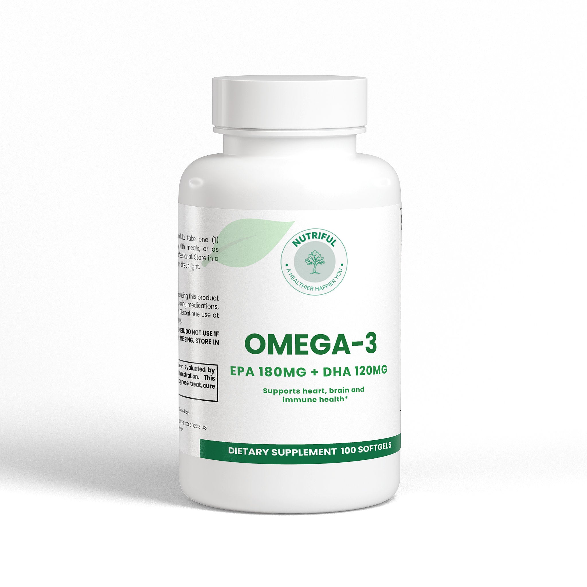 Omega-3 EPA 180mg + DHA 120mg