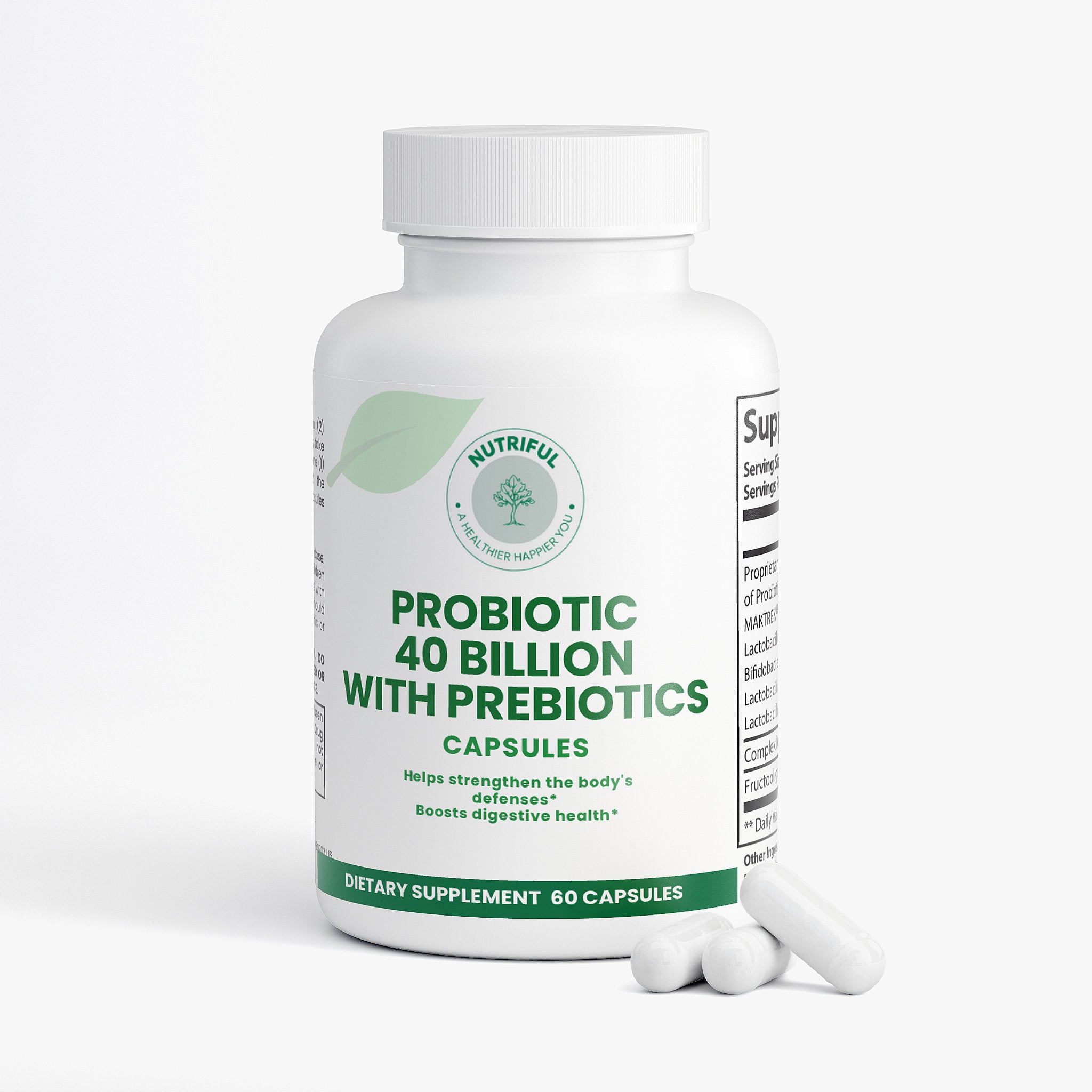 Probiotic 40 Billion with Prebiotics
