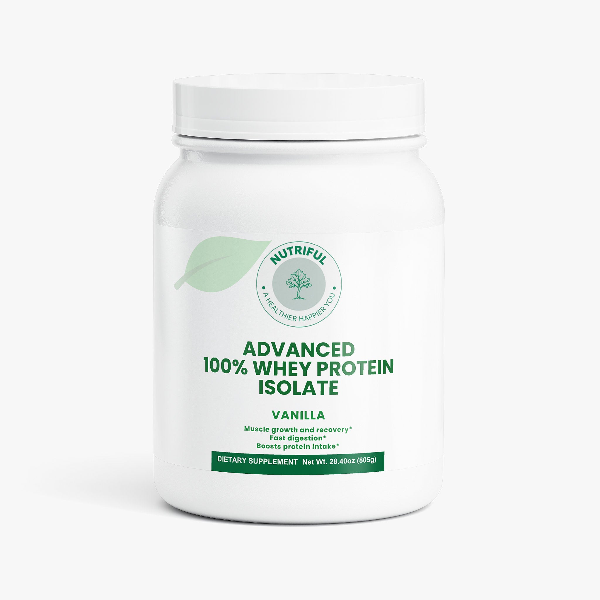 Advanced 100% Whey Protein Isolate (Vanilla)